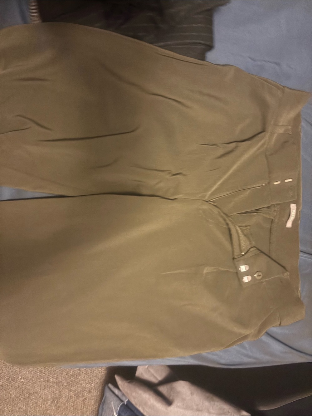 Maurices Straight Leg Pants in Olive Green -never worn